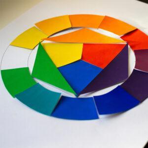 Palette colori: cerchio cromatico © mydeliciousweb di Maria Giannuzzi
